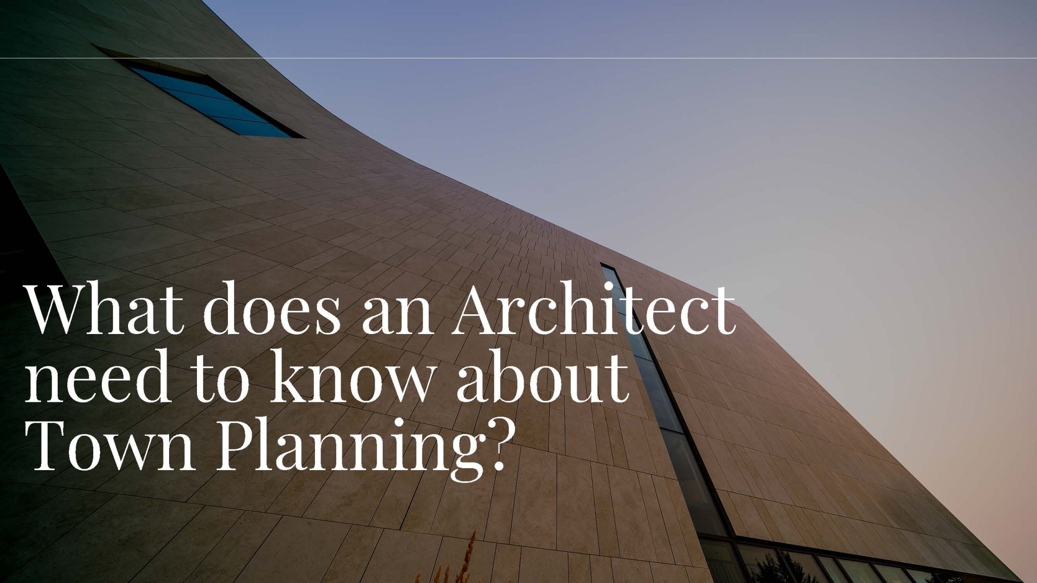 What Do Architects Need To Know About Town Planning Cs Town Planning Permits